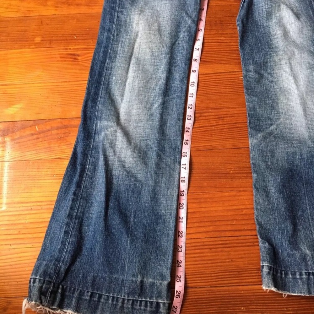 7 for all mankind DOJO jeans distressed 7FAM 26x28 - Picture 5 of 8